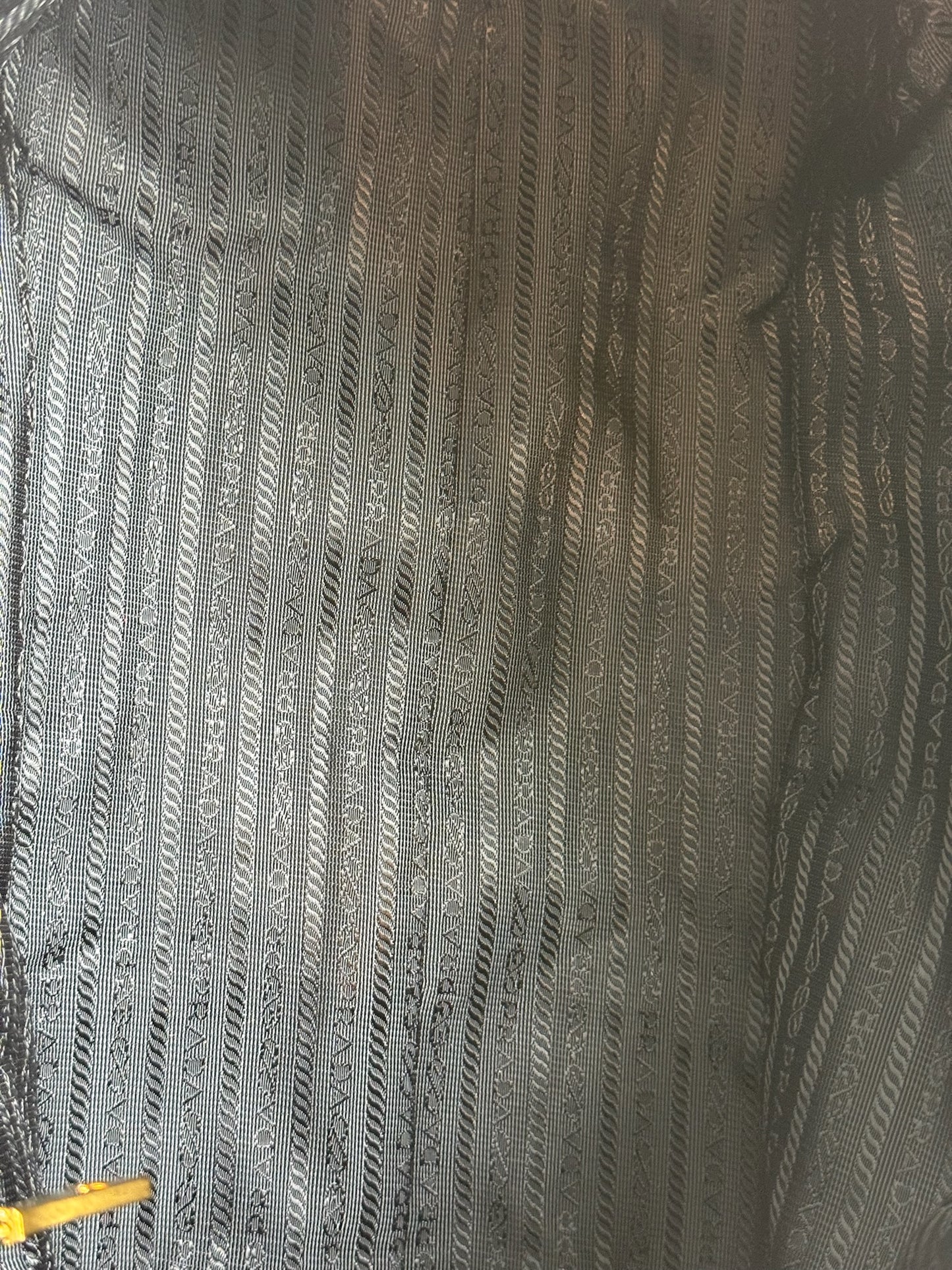 Prada Vintage Midnight Blue Crinkled Calfskin Leather Top 2-Way Hobo Shoulder Bag