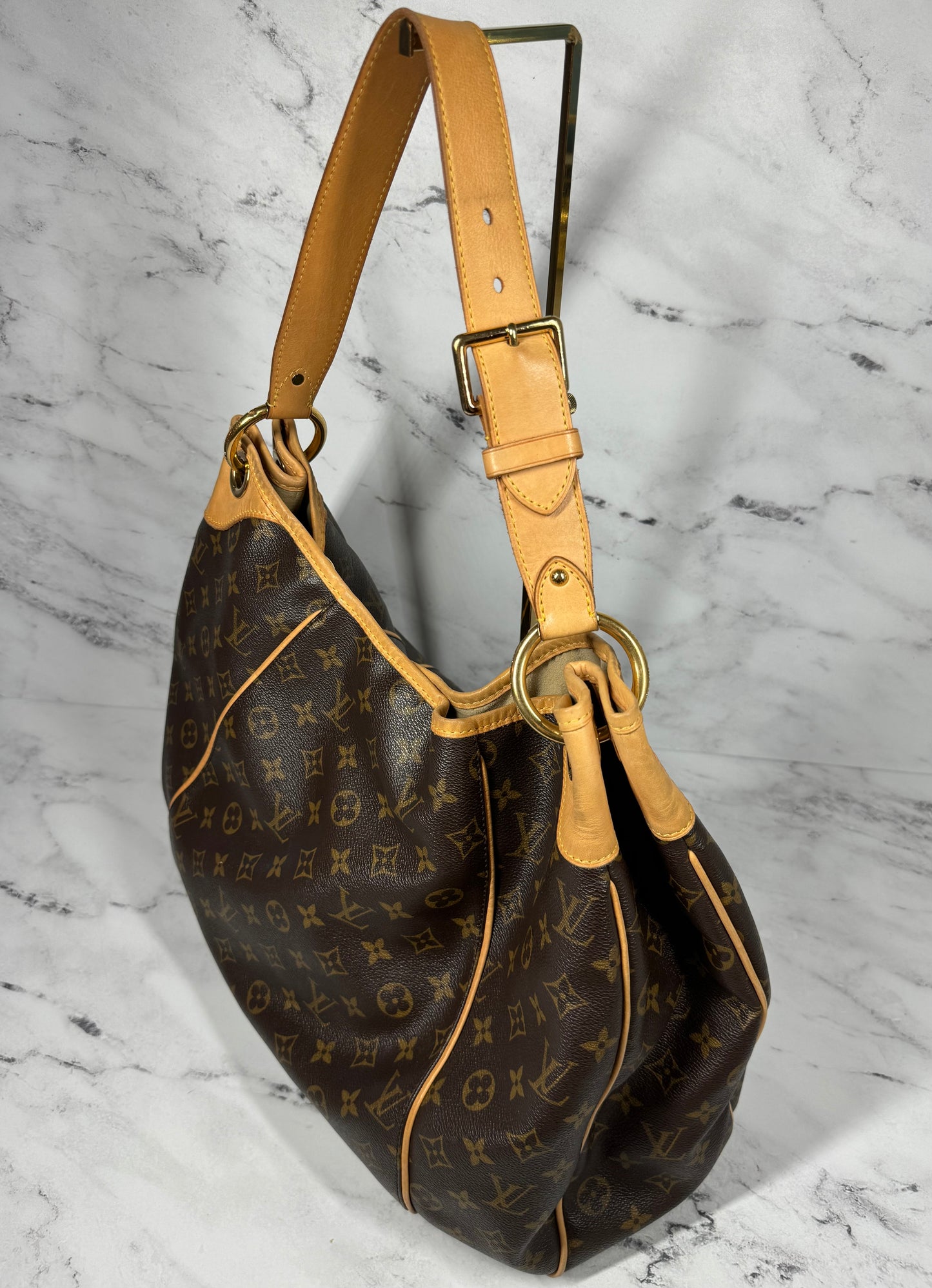 Louis Vuitton Monogram Galliera GM Hobo Shoulder Bag