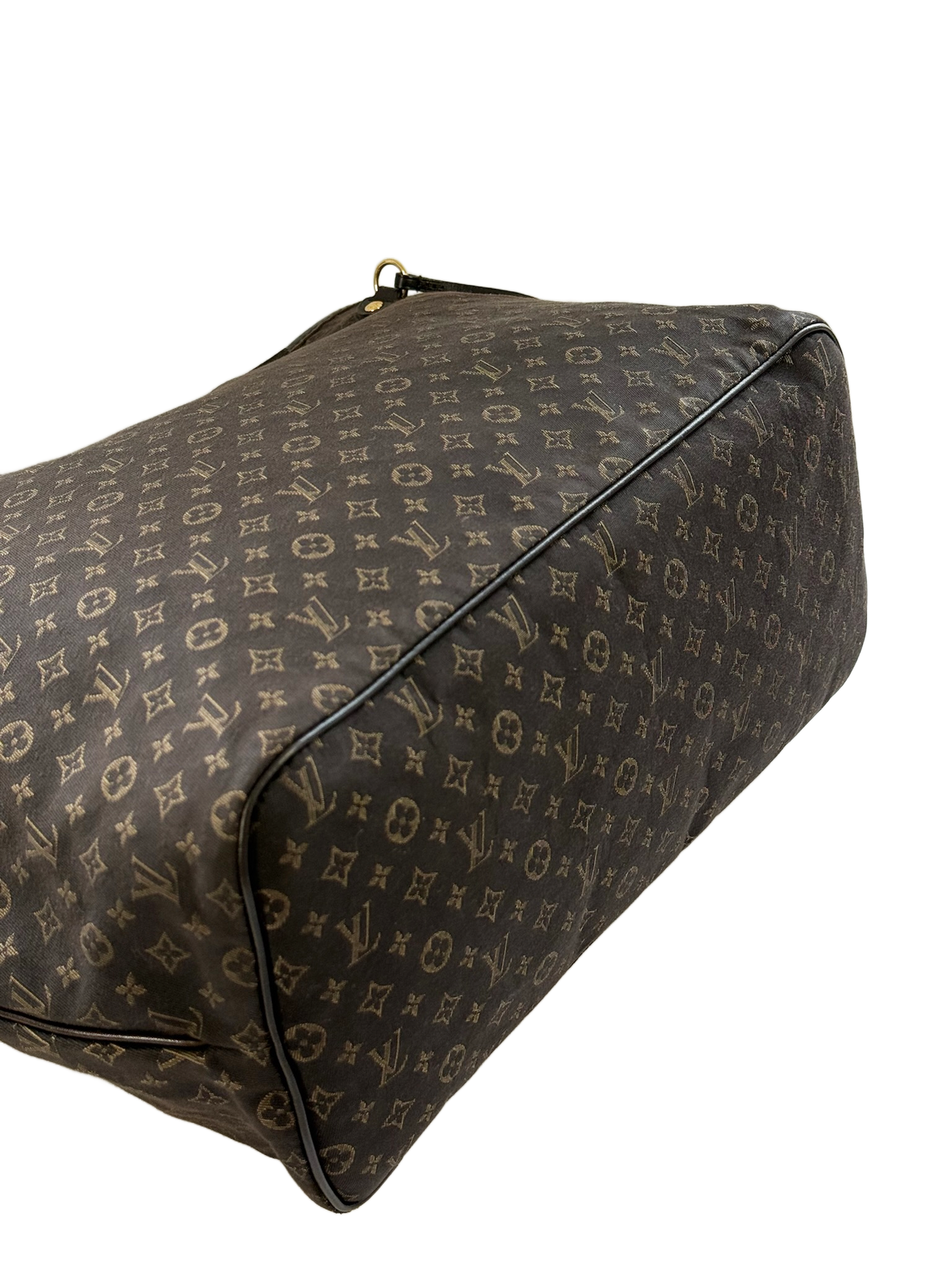 Louis Vuitton 2012 Brown Mini Lin Monogram Canvas Neverfull MM