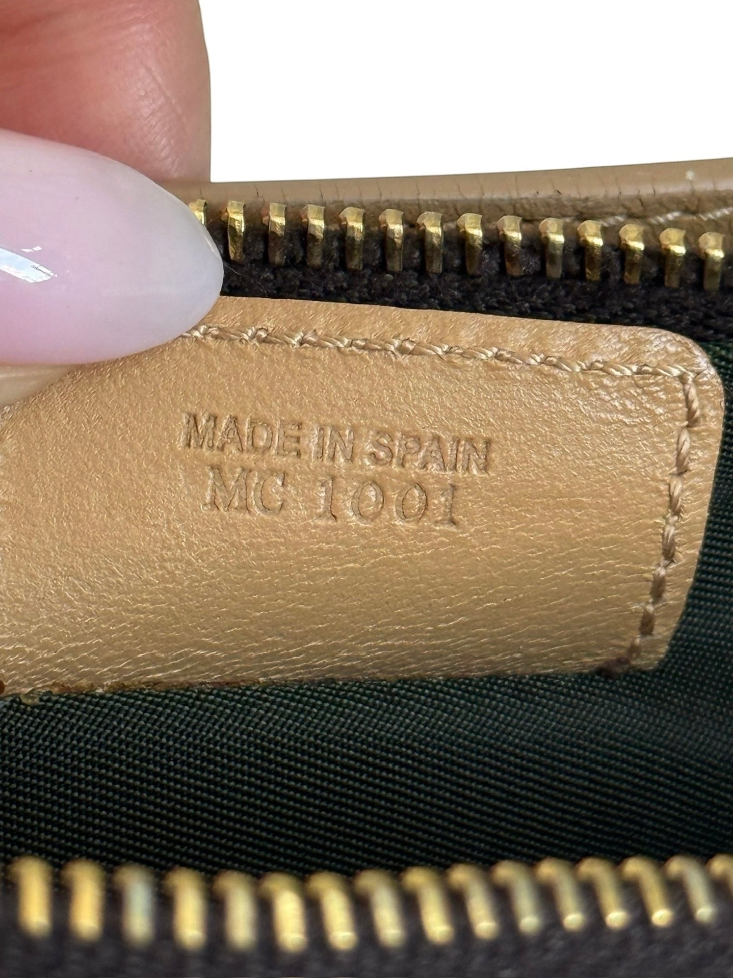 Dior Vintage 2001 Brown Trotter Monogram Mini Saddle Pochette Shoulder Bag