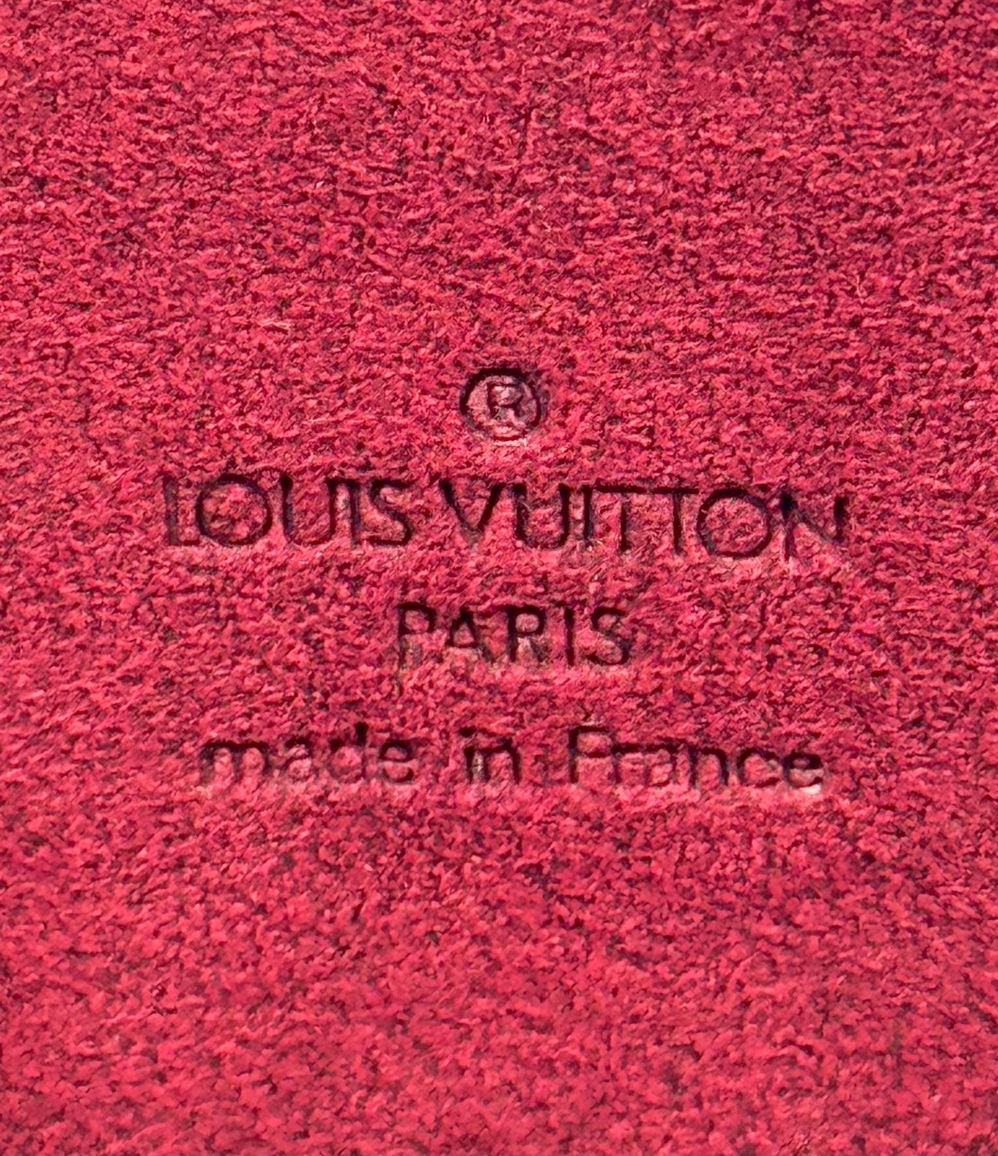 Louis Vuitton Vintage Blanc / White Multicolor Monogram Pochette Accessoires