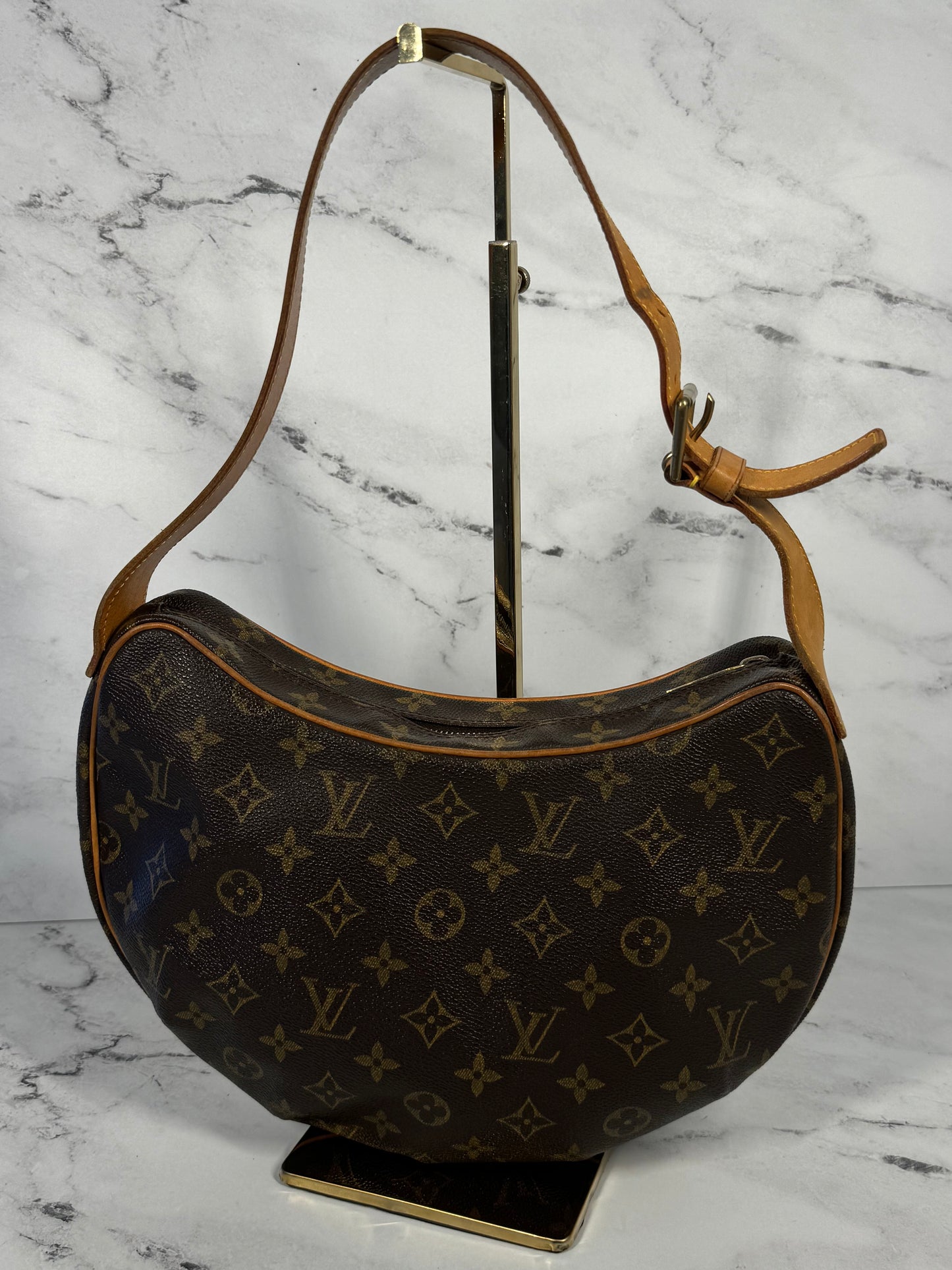 Louis Vuitton Vintage Monogram Croissant MM Shoulder Bag
