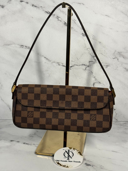 Louis Vuitton Vintage Damier Ebene Recoleta Shoulder Bag