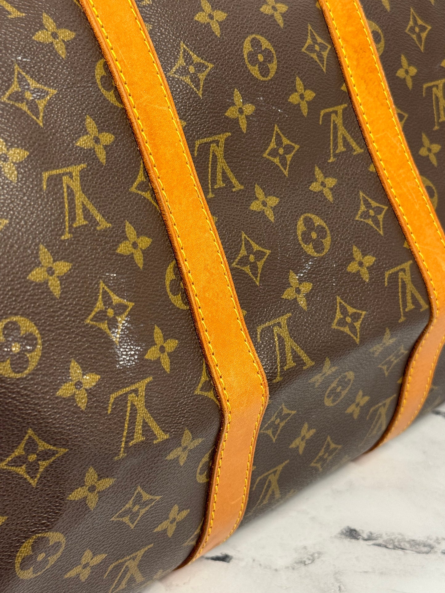 Louis Vuitton Vintage 1989 Monogram Keepall 50