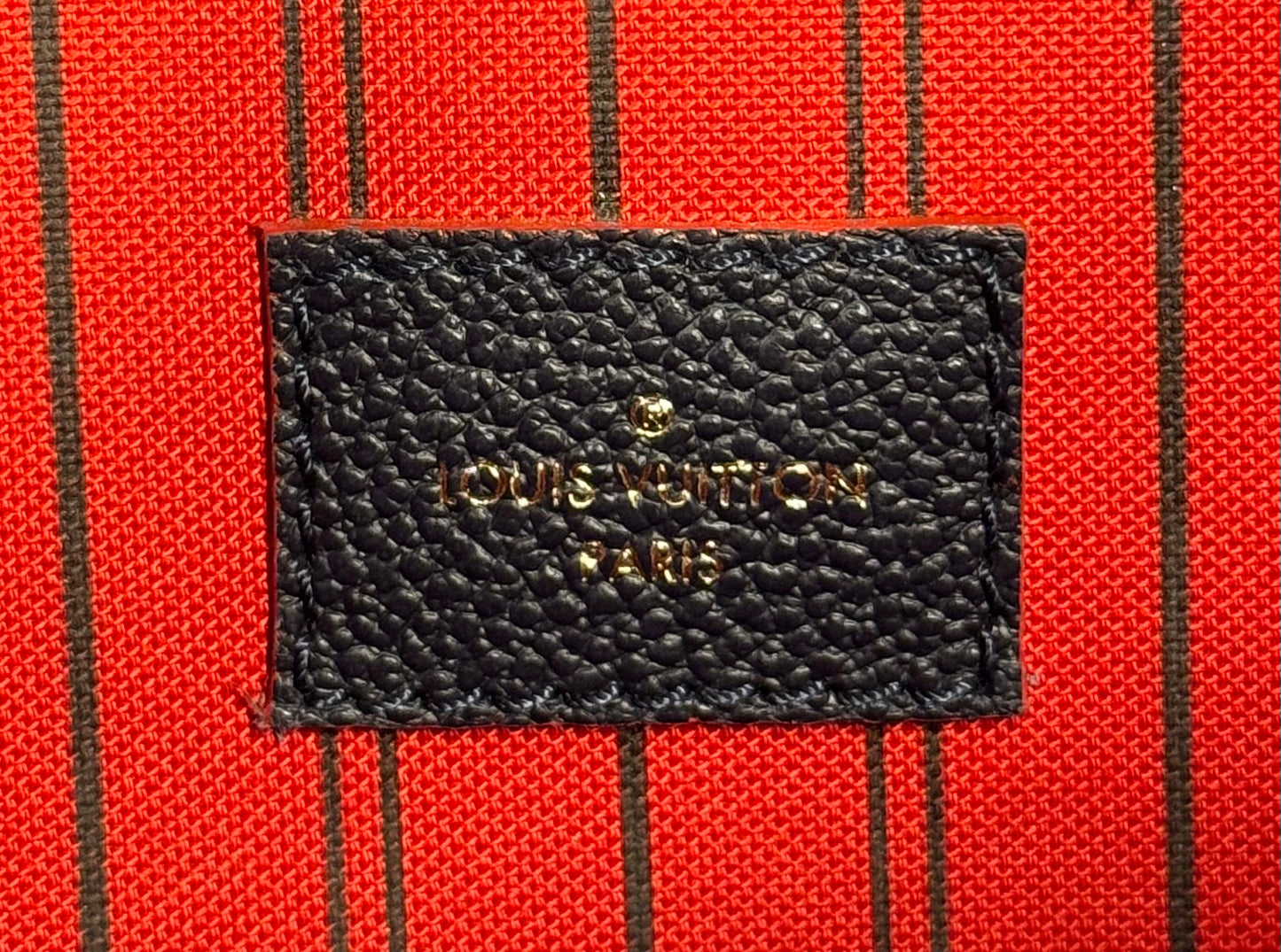 Louis Vuitton Marine Rouge Monogram Empreinte Pochette Métis